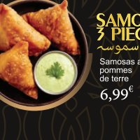 Samosa 3 pièces